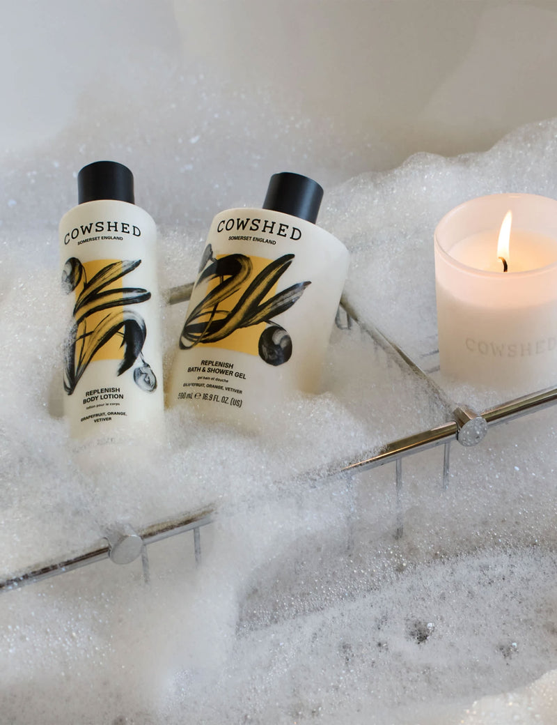 Replenish bath and shower gel 300ml, imported from the UK
