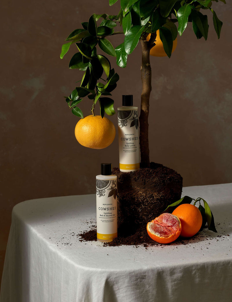 Cowshed Replenish Grapefruit body lotion 300ml, imported from the UK