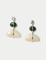 M&S Resin Double Drop Earrings- Buy online at McGrocer