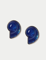 M&S M&S Resin Oversized Shell Stud Earrings- Buy online at McGrocer