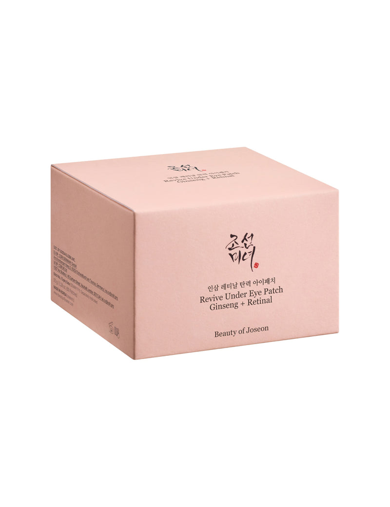 Beauty of Joseon Revive eye patches Ginseng Retinal 60 - British product