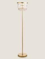 M&S Laura Ashley Rhosill Faceted Glass Floor Lamp- Buy online at McGrocer