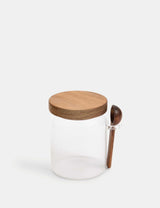 M&S Ribbed Glass Sugar Pot- Buy online at McGrocer