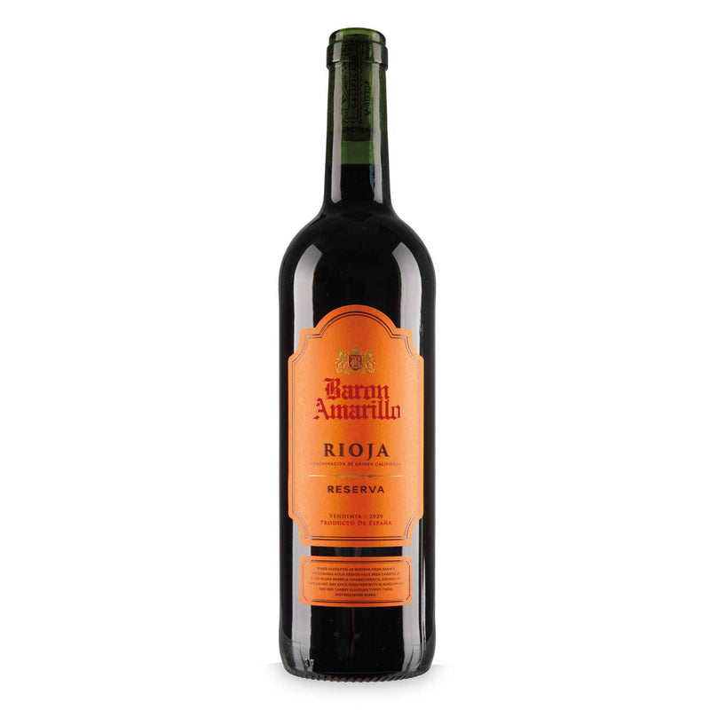 Rioja Reserva 2019 Spanish oak-aged red wine, UK version