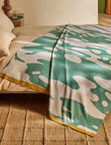M&S MADE Ripple Knitted Throw Blanket- Buy online at McGrocer