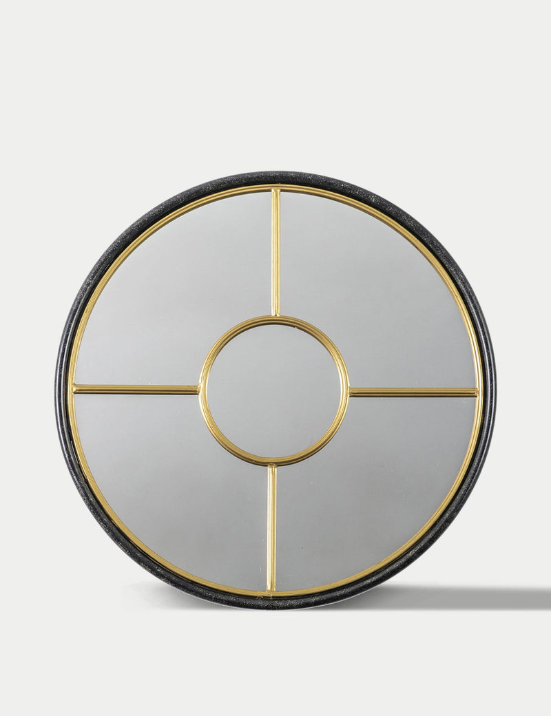 Rocca round hanging wall mirror 60cm, imported from the UK