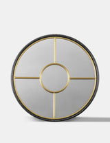 M&S Rocca Round Hanging Wall Mirror Decorative 60cm- Buy online at McGrocer