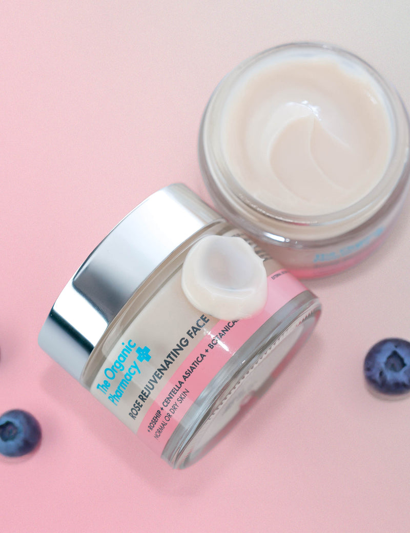 The Organic Pharmacy Rose Rejuvenating Face Cream 50ml - British product
