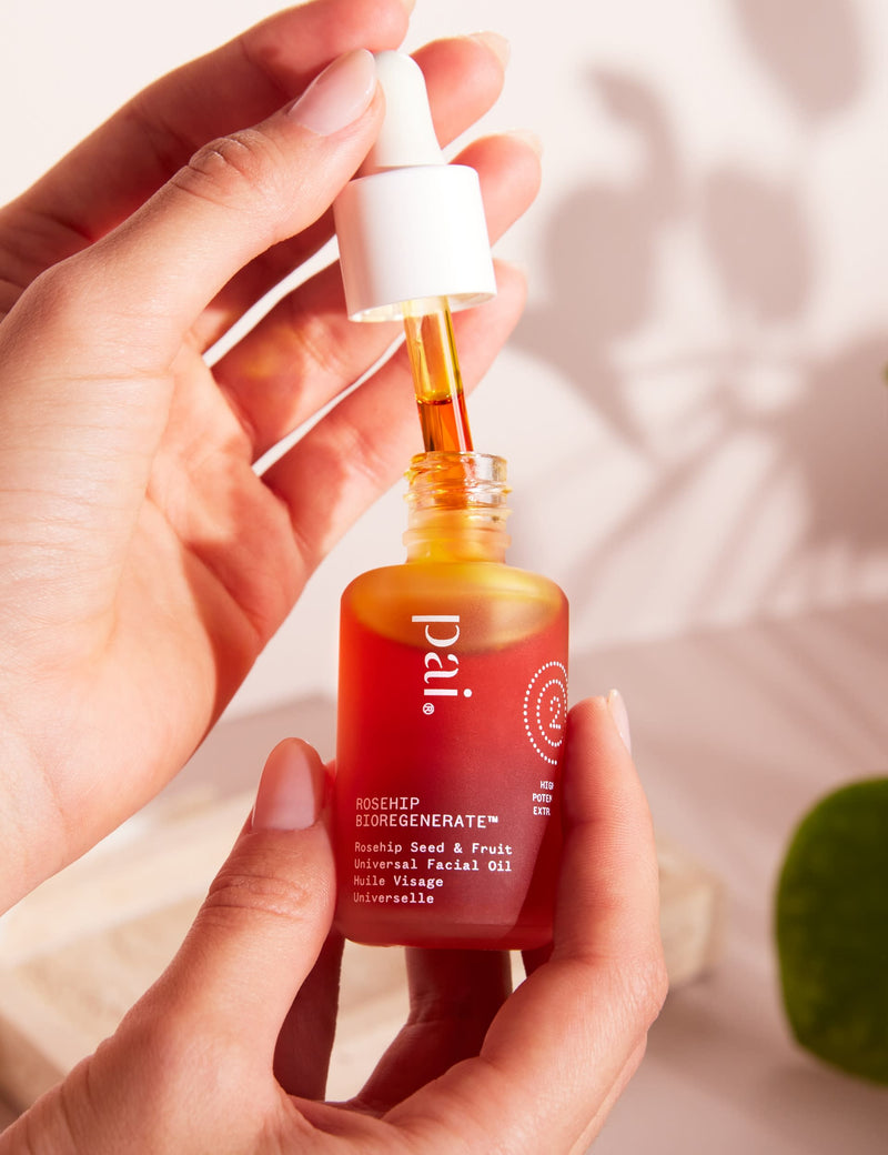 Pai Rosehip Bioregenerate Rejuvenating Overnight Face Oil 30ml, imported from the UK