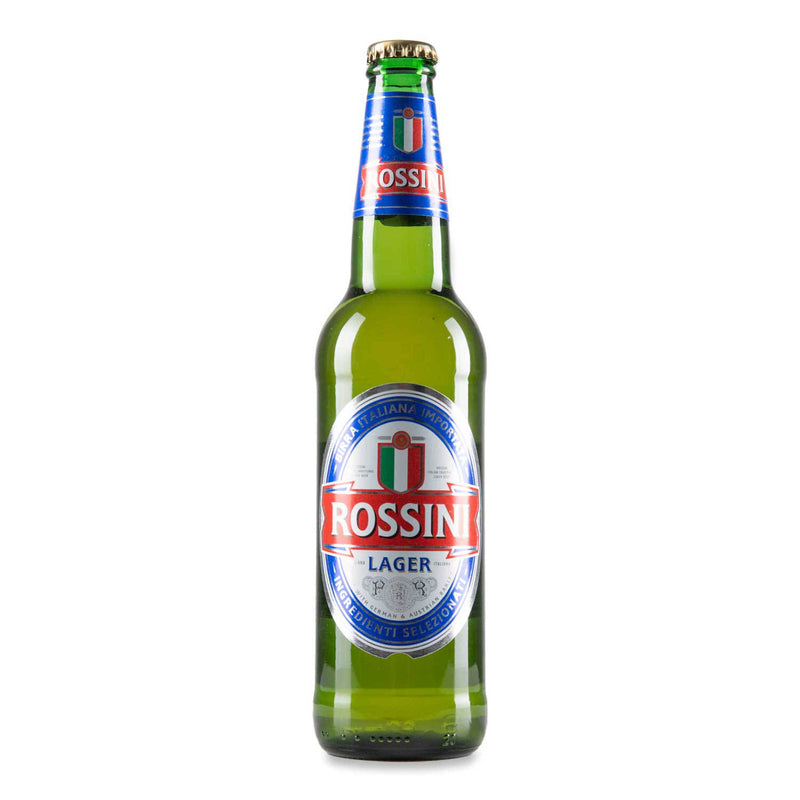 Rossini lager beer, authentic UK product (British brand)