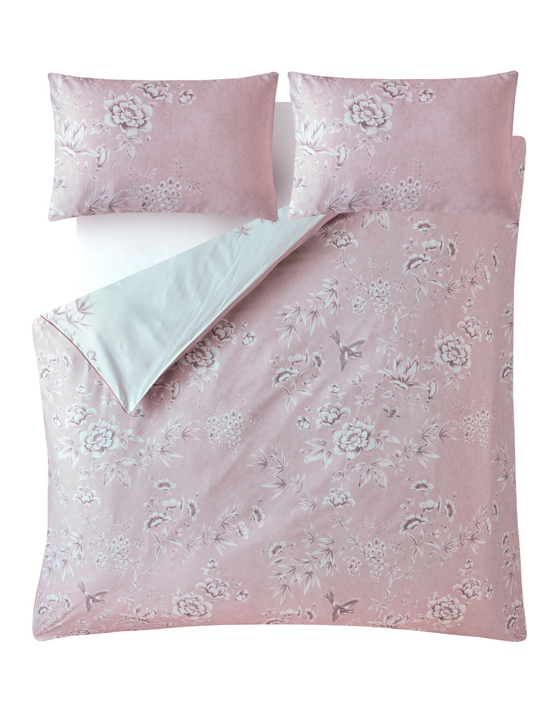 Laura Ashley Rowsham Garden cotton sateen bedding set (British brand)