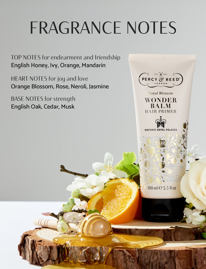 Percy & Reed Royal Blossom hair primer 100ml, imported from the UK