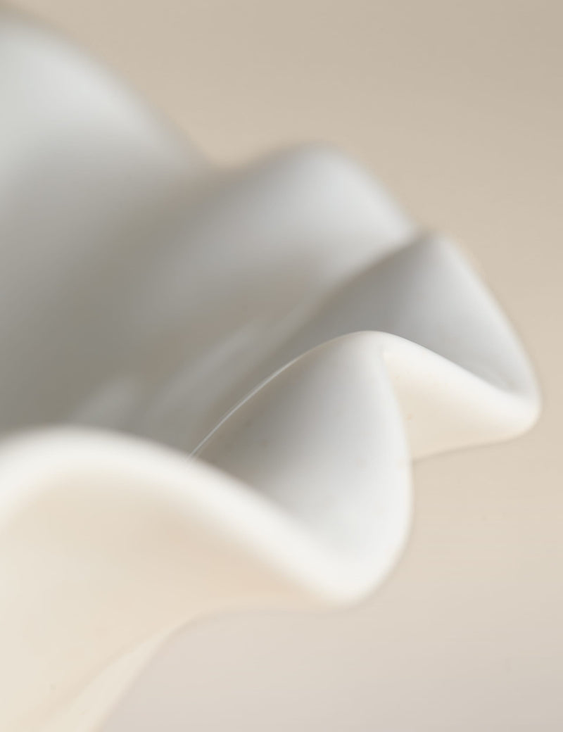 Ruffle serving bowl, imported from the UK