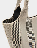 Flyknit Striped Top Handle Grab Bag