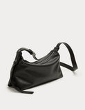M&S slouchy crossbody bag in faux leather (British brand)