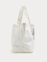 M&S M&S Pure Cotton Canvas Graphic Tote Bag 34 x 35 x 54.5 cm- Buy online at McGrocer