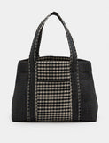 M&S Gingham Shopper patchwork bag, imported from the UK