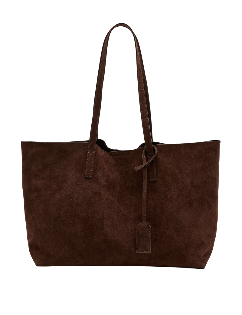 M&S Suede Tote Bag 28x50x14 cm