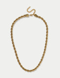 Autograph twist rope necklace stainless steel (British brand)