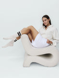 M&S cotton rich ribbed crew socks 2 pack (British brand)