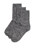 M&S 3pk Thermal Sumptuously Soft Ankle High Socks