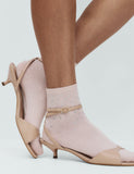 M&S ankle socks crystal embellished cotton rich, imported from the UK