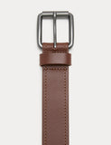 M&S Leather Stitch Detail Belt