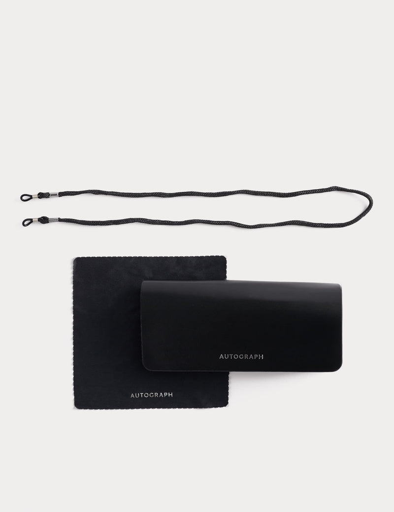 Autograph faux leather sunglasses case, UK version