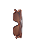 Chunky D-Frame Polarised Sunglasses