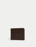 Autograph leather bi-fold wallet, imported from the UK