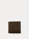M&S faux leather textured bi-fold wallet, imported from the UK