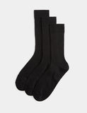 Autograph lambswool rich socks pack of 3, UK version