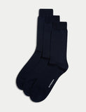 Autograph Egyptian cotton rich socks 3 pack, imported from the UK