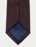 M&S Poly Fan Textured Tie