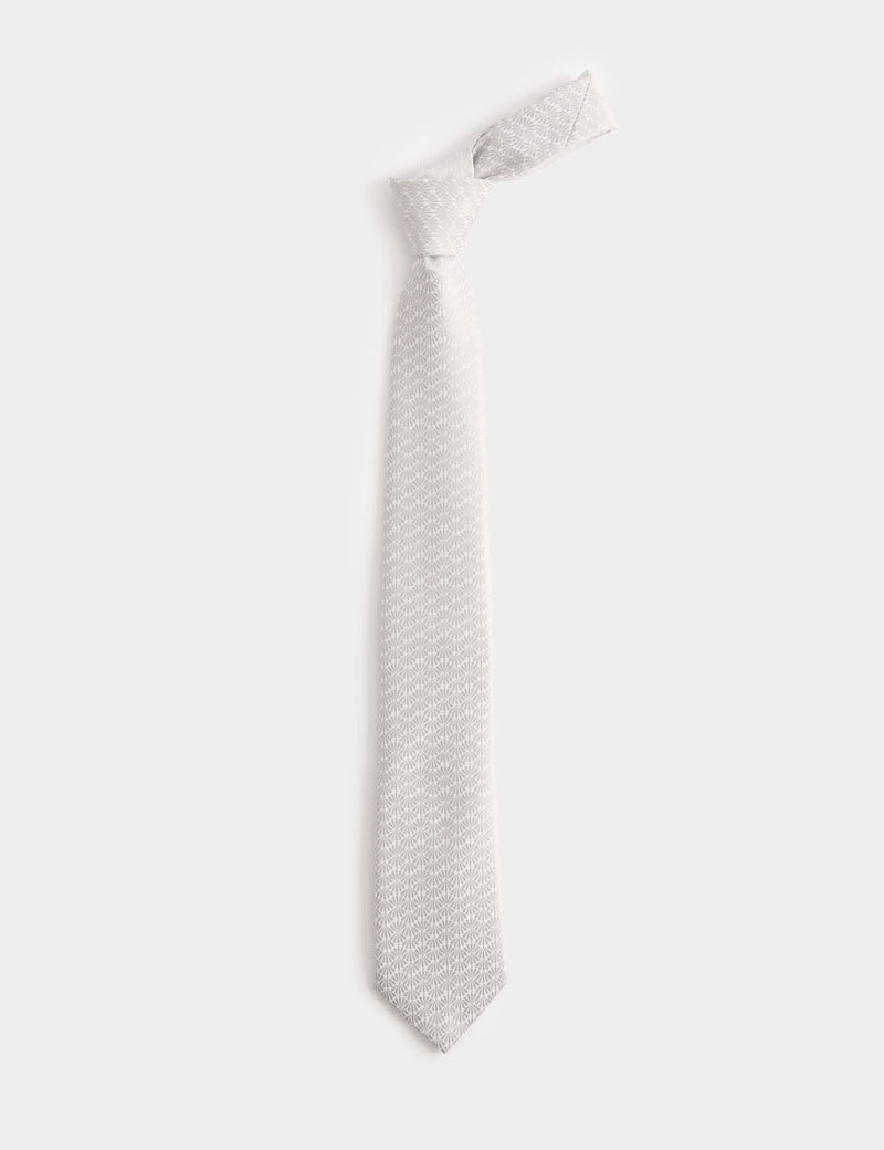 M&S textured fan design tie, imported from the UK