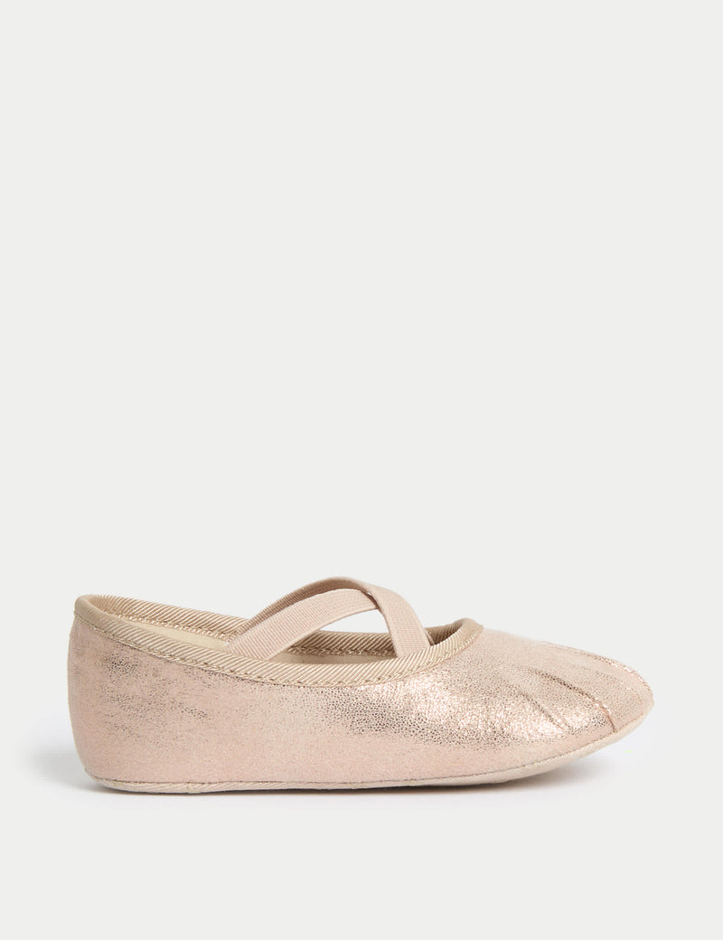 Baby ballet pumps for infants 0-18 months - British product
