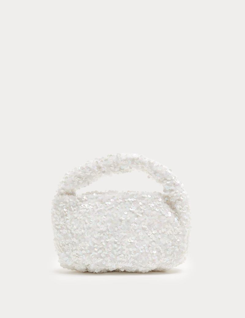 Sequin hand held bag for kids sparkly accessory UK version