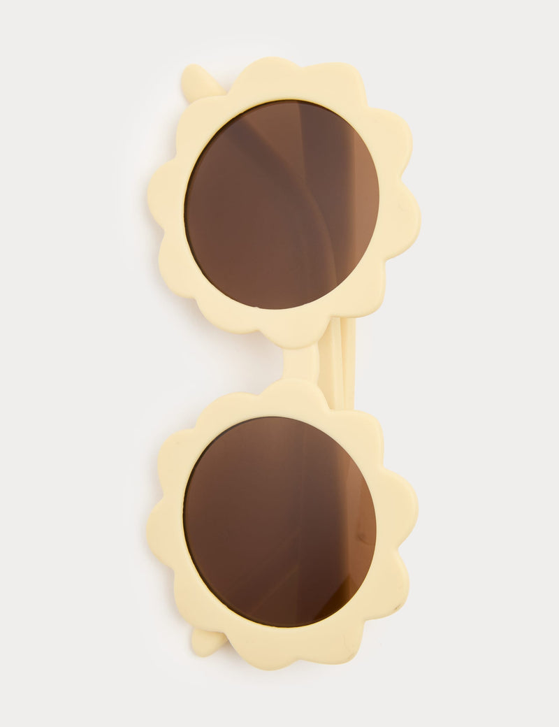 Flexi frame flower sunglasses for babies - British product