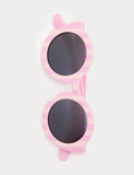 Kids' striped round sunglasses, UV protection - British product