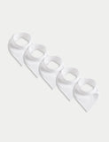 Cotton rich baby dribble bibs 5 pack (British brand)