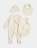 Pure cotton baby starter set 4-piece 7lbs-9 months UK version
