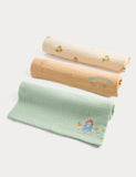 Paddington cotton muslin squares 3 pack, UK version
