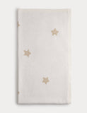 Soft star print baby shawl imported from the UK