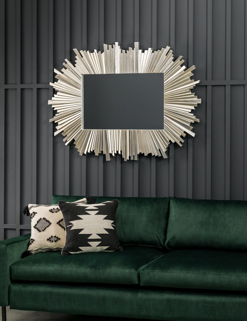 Herzfeld extra large rectangular wall mirror 1270mm x 930mm, UK version