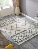 Alto Rug geometric area rug 160x230 cm (British brand)