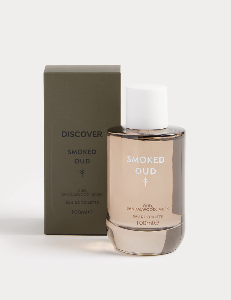 Discover Smoked Oud Eau De Toilette 100ml (British brand)