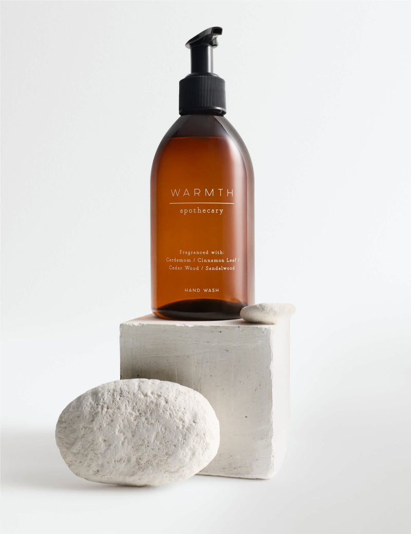Apothecary Warmth hand wash 250ml, imported from the UK