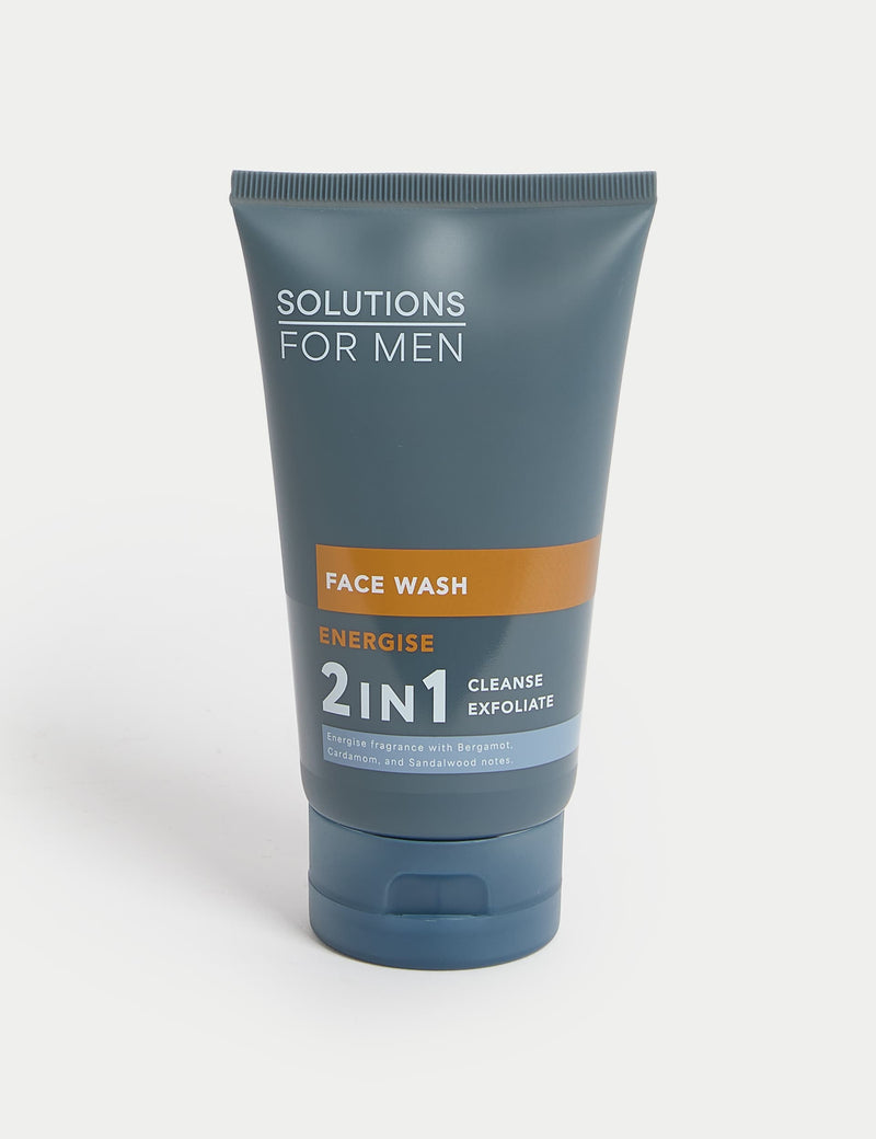 Solutions for Men ENERGISE face wash 150ml - British product