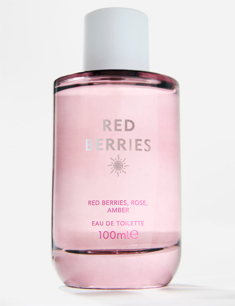 Red Berries eau de toilette 100ml, imported from the UK
