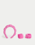 Bloom Accessories super soft headband and wrist cuffs set, UK version